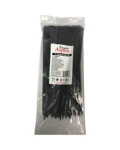 Eagle Aspen 500233 Temperature-Rated Cable Ties, 100 pk (Black, 11")