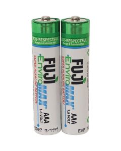Fuji Batteries 4400BP2 EnviroMax AAA Super Alkaline Batteries (2 Pack)
