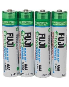 Fuji Batteries 4400BP4 EnviroMax AAA Super Alkaline Batteries (4 Pack)