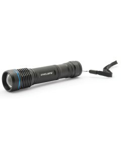 Cyclops CYC-FLS700 700-Lumen Steropes Rechargeable Aluminum Flashlight